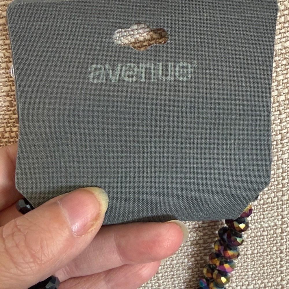Avenue Multicolor and Black Beaded Necklace - Picture 4 of 5